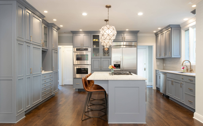 renovated tudor kitchen